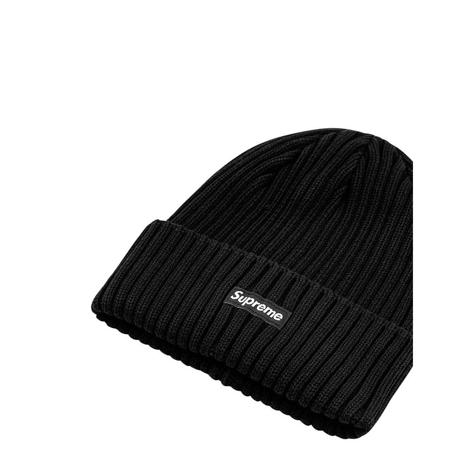 Black Supreme Overdyed Logo Beanie Hats | Supreme 523JJ